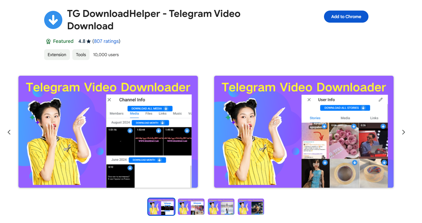 telegram video download