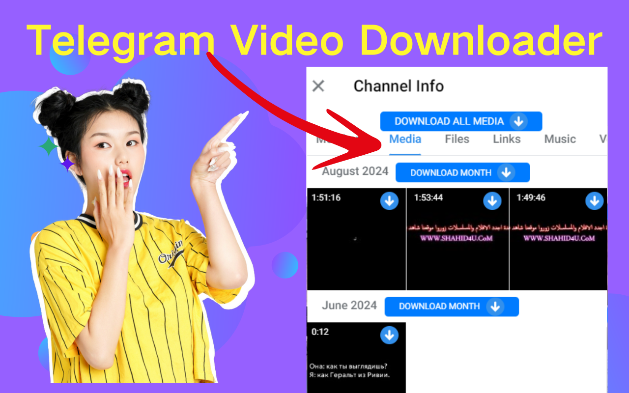 Telegram Video Download