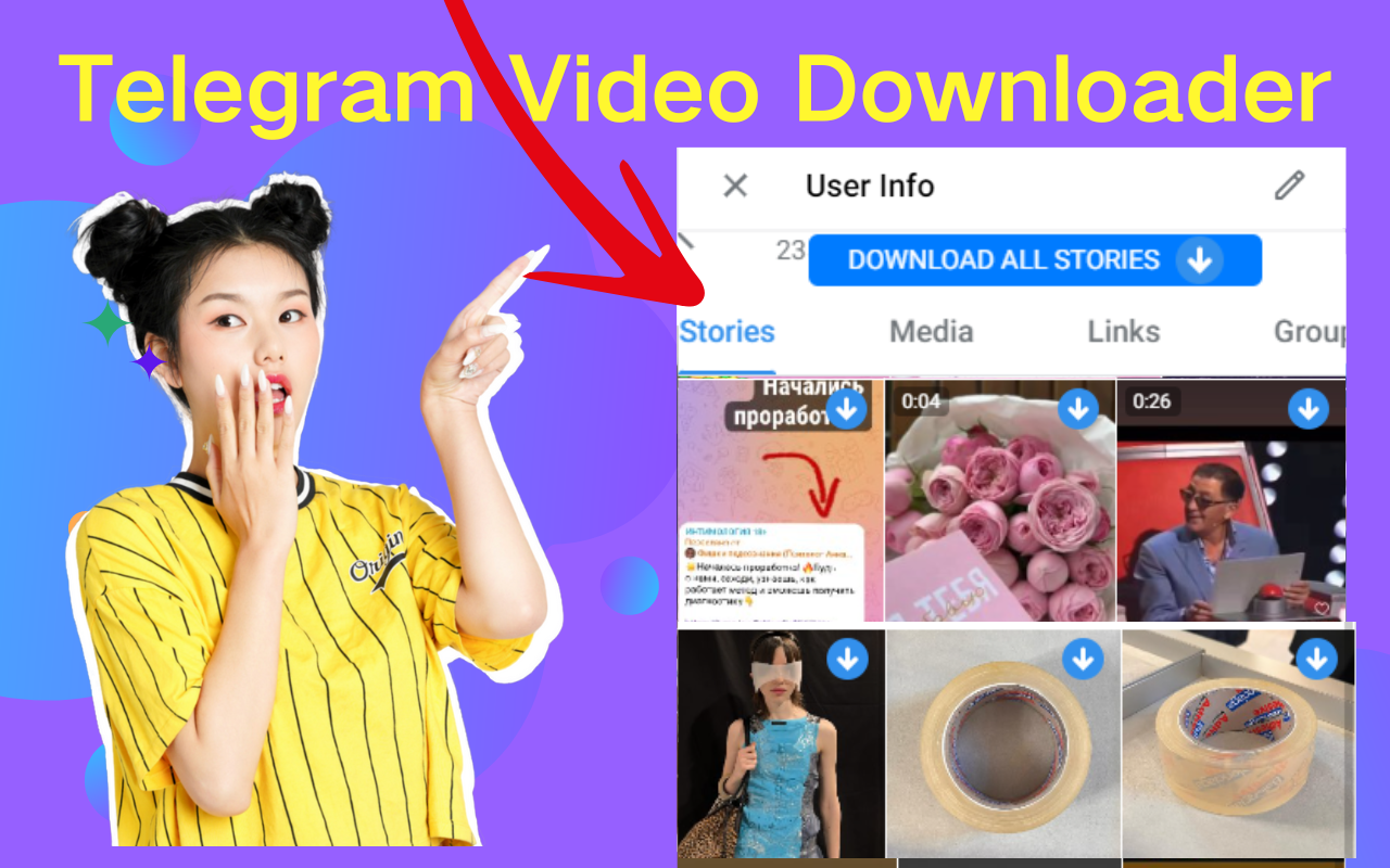 Telegram Video Download