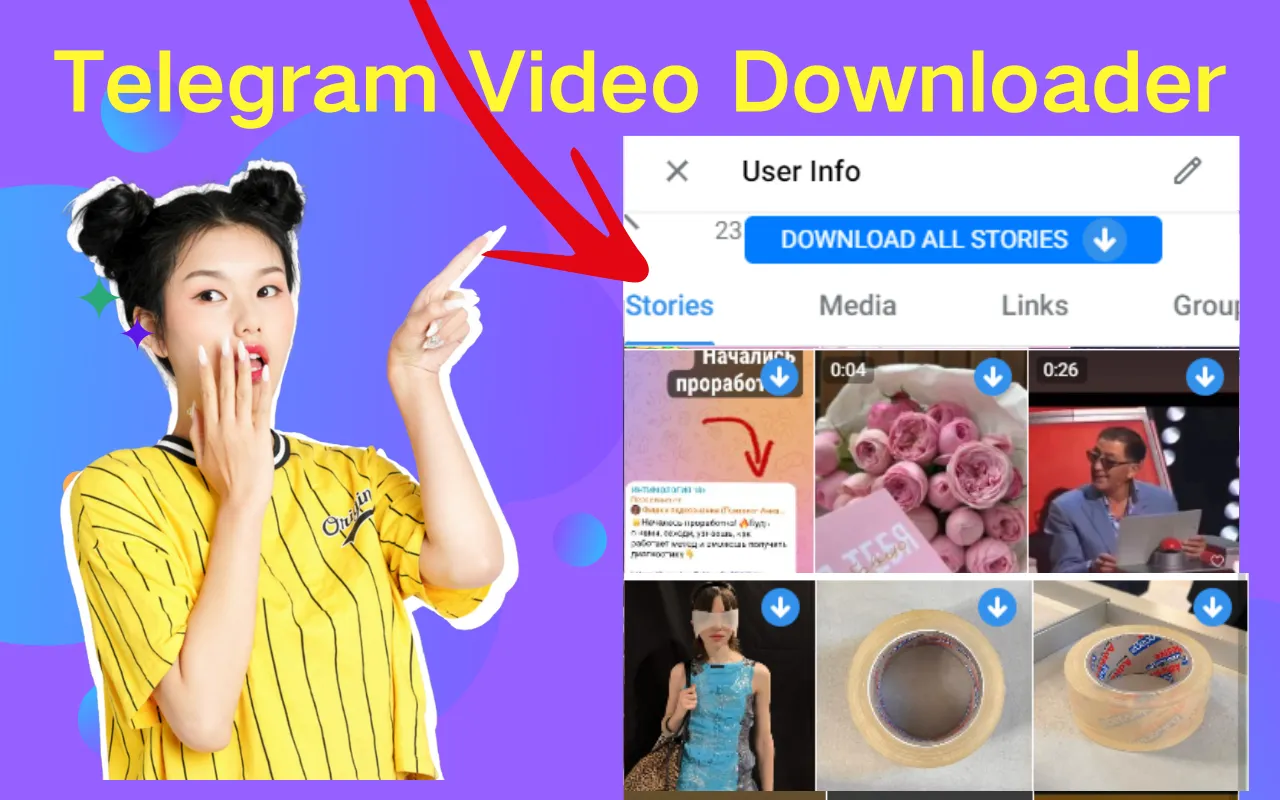 Telegram Video Download